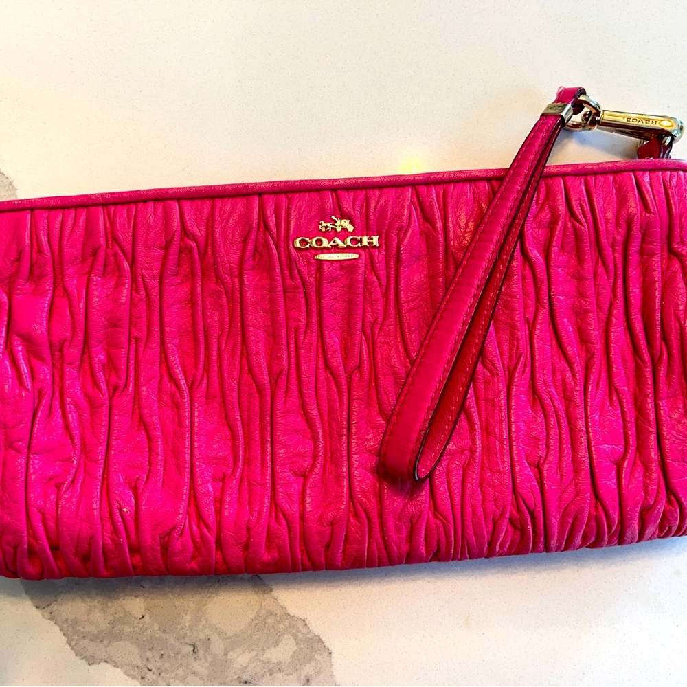 Coach wristlet/wallet